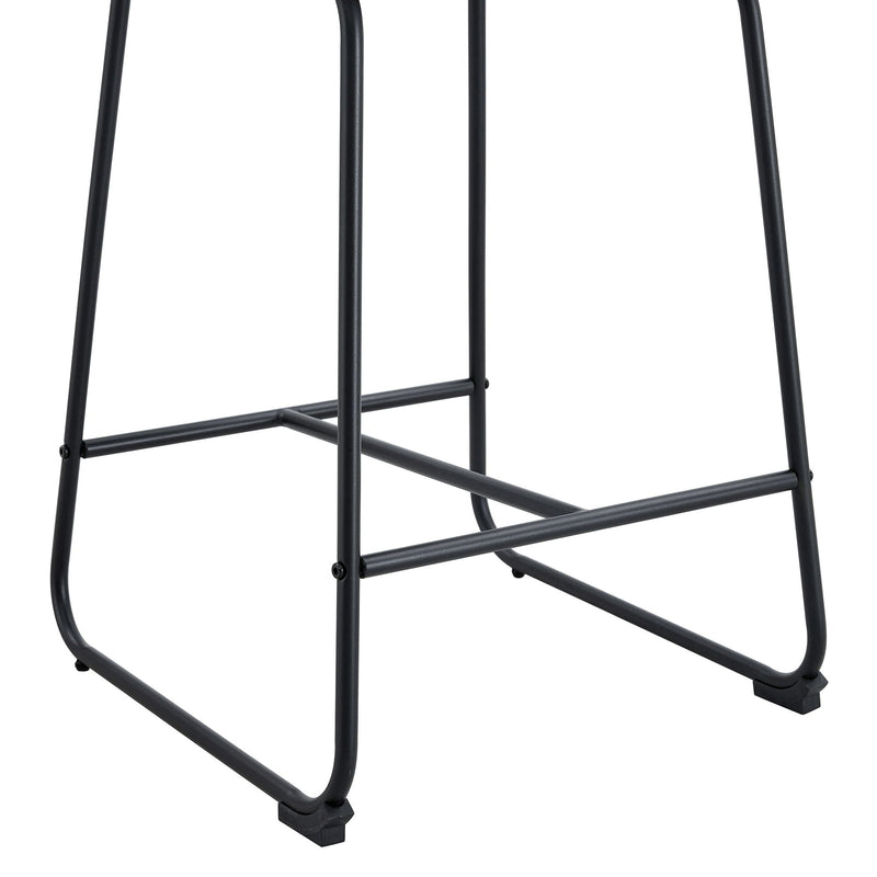Retro Bar Chairs, Comfortable Stools (Set of 2) by HouseOfZazla