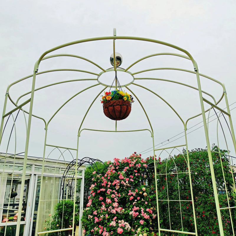 Metal Garden Arch by HouseOfZazla