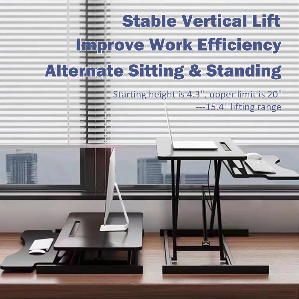32 Inch Height Adjustable Desk Converter by HouseOfZazla