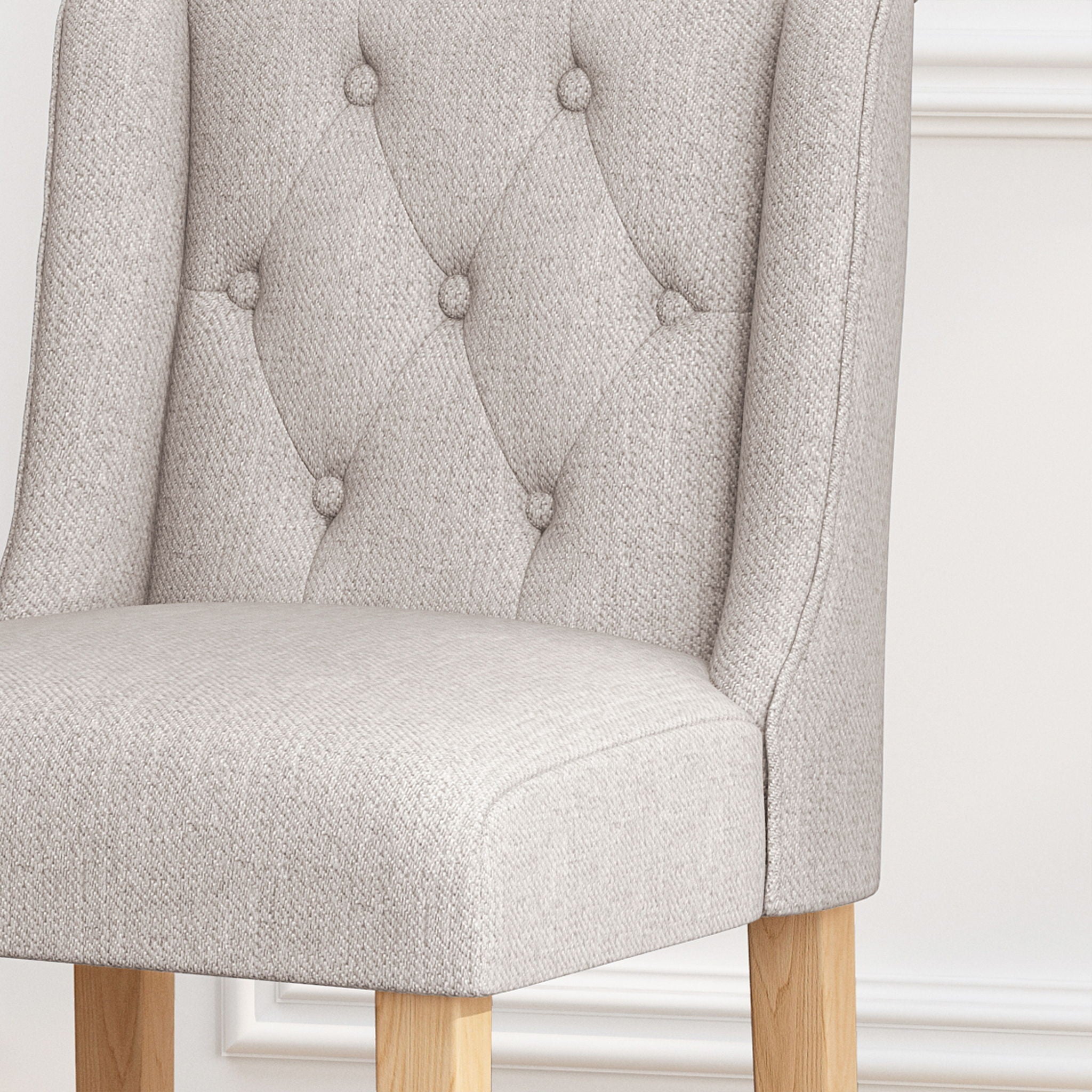 Vienna Contemporary Fabric Tufted & Wingback Counter Stools (Set of 2) by HouseOfZazla