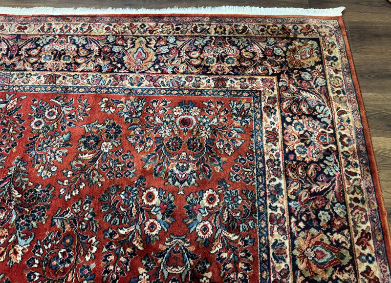 10x18 Karastan Sarouk Rug #785, Wool Large Palace Sized Vintage Karastan Carpet by Jewel Rugs