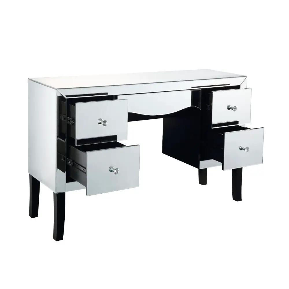Dominic - Vanity Desk - Mirrored by Unique Piece Furniture