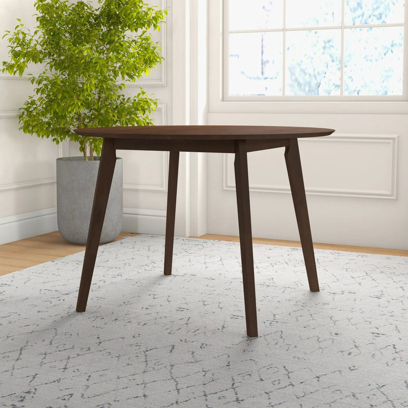 Lara - Dining Table (Walnut) - Brown by Unique Piece Furniture