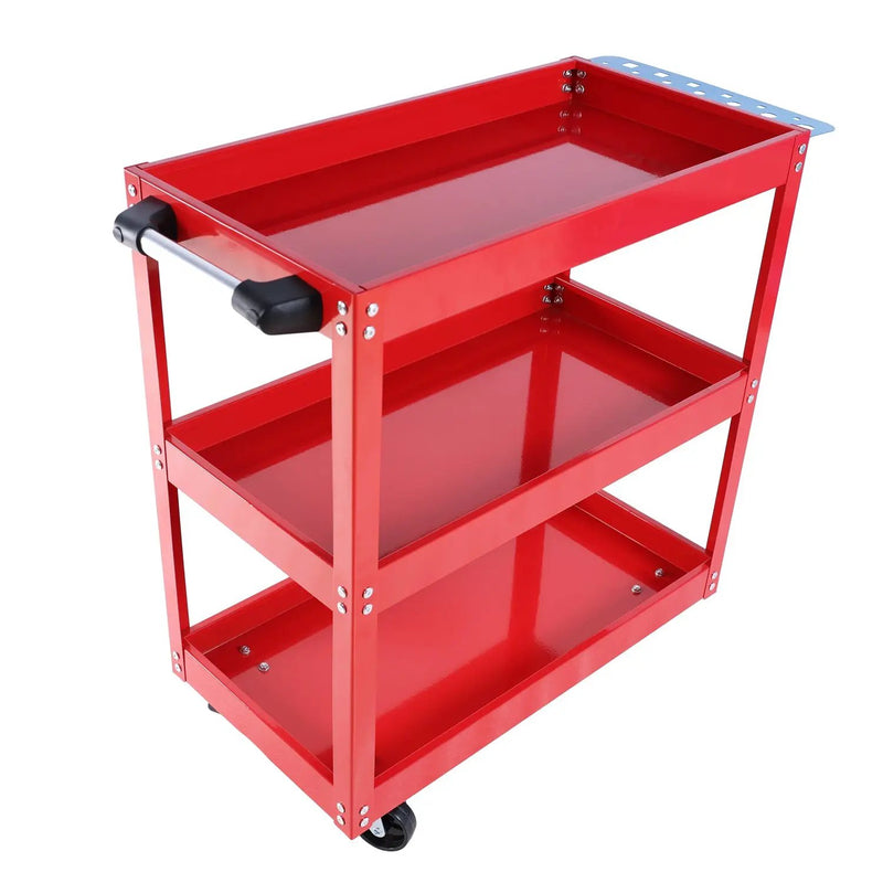 Tool Cart on Wheels - 3 Tier Rolling Mechanic Tool Cart by HouseOfZazla