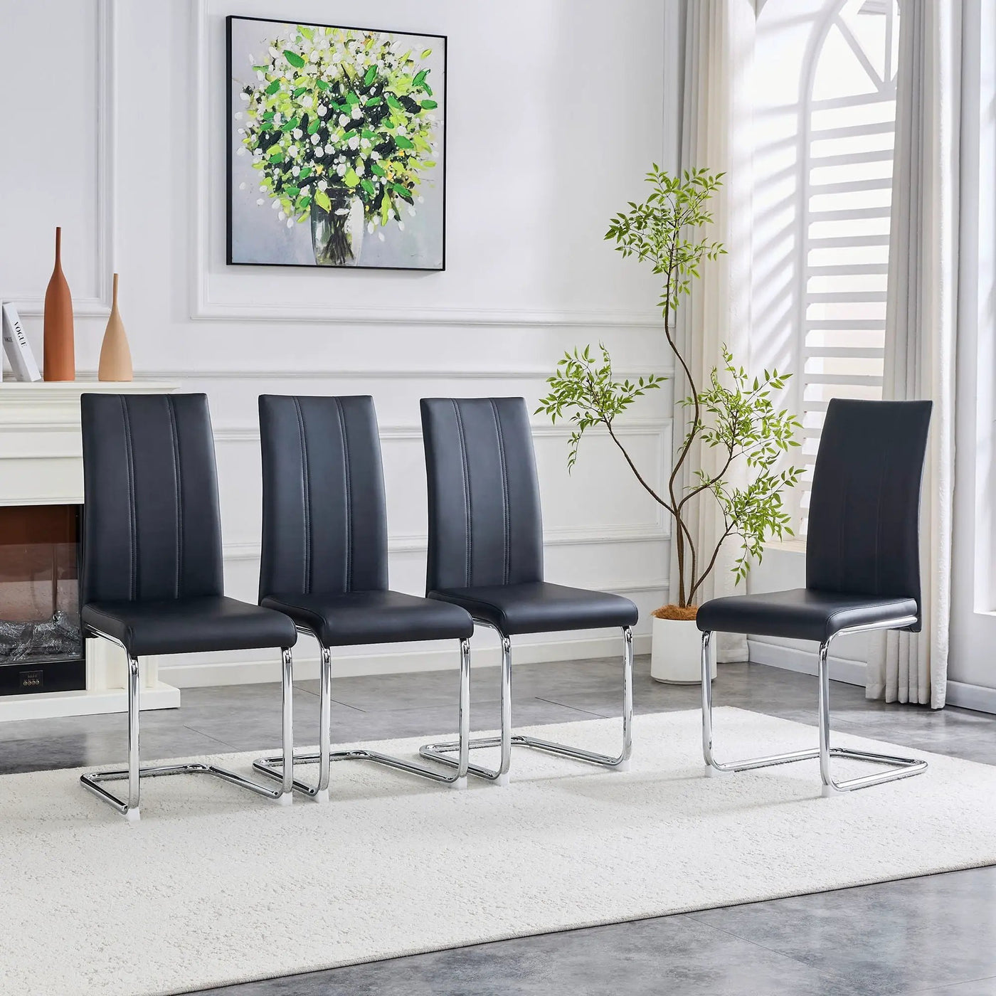 Modern Upholstered Dining Chairs For Dining Room by Unique Piece Furniture