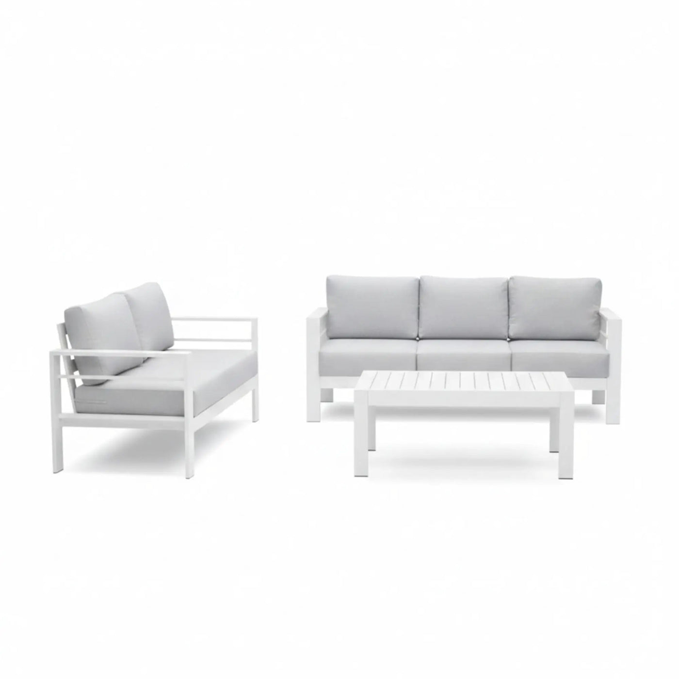Outdoor Patio Set With All-Weather Thick Cushions by HouseOfZazla