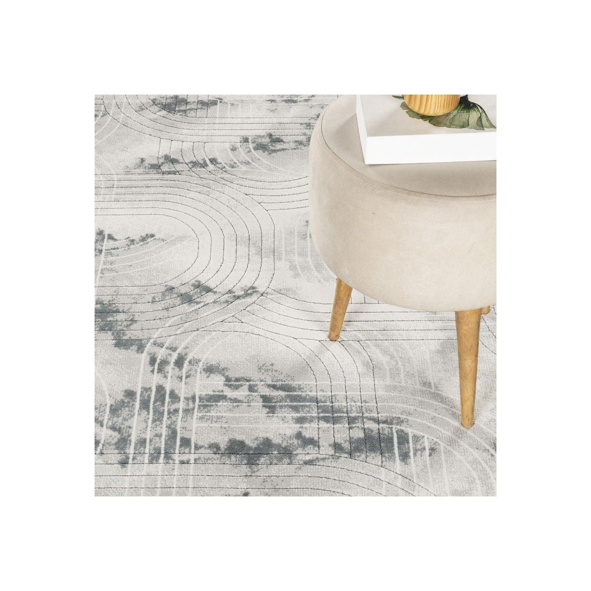 Geometrix - Area Rug With Geometric 3D Effect, photo 3 of 8