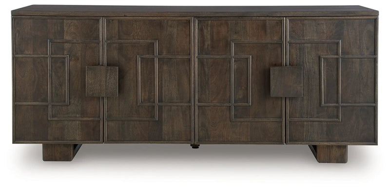 Cato - Accent Cabinet - Dark Brown by Unique Piece Furniture