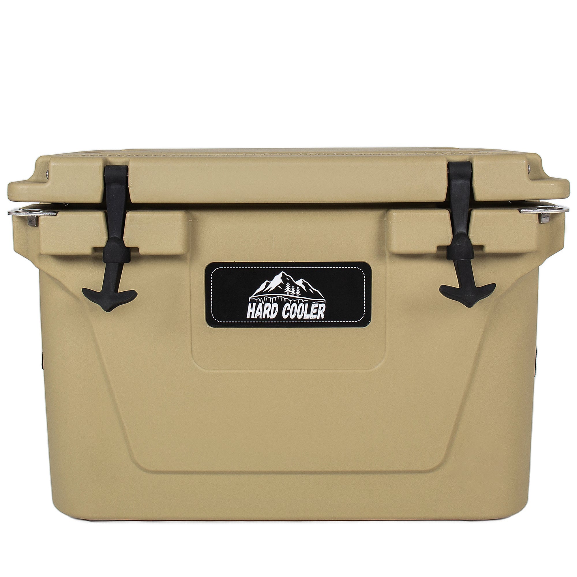 50 Quart Khaki Cooler, Ultra-Light Insulated Ice Chest by HouseOfZazla