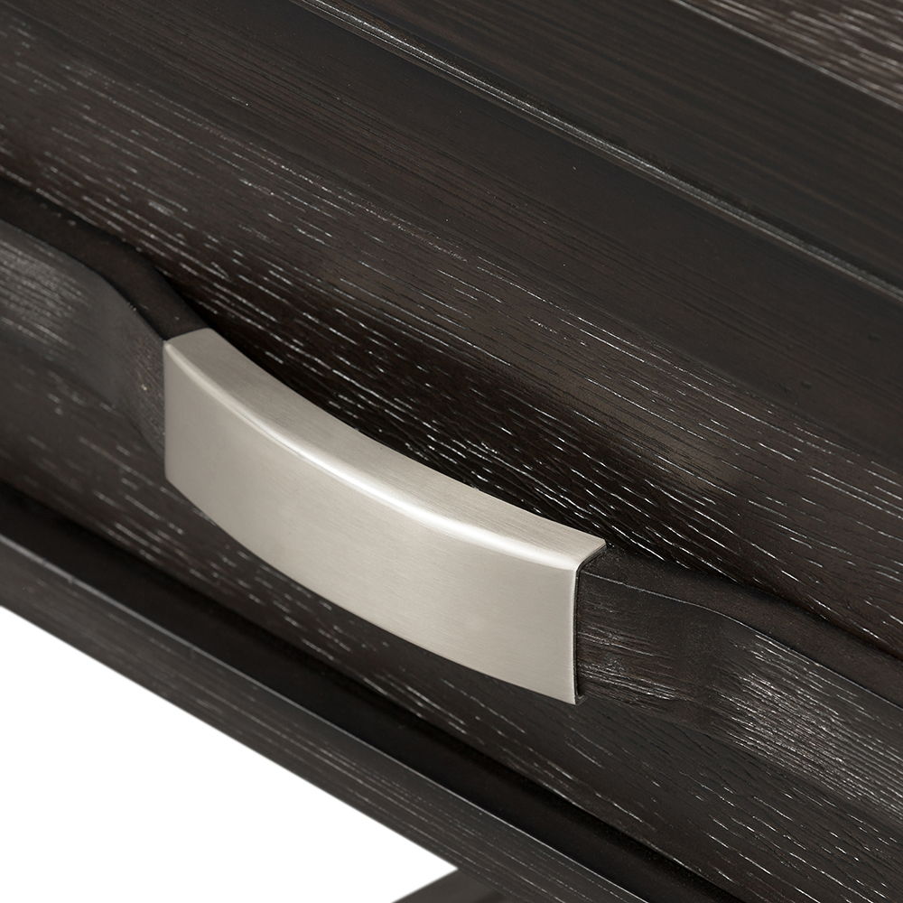 Elegant Dark Brown End Table with Storage Drawer and Shelf, photo 10 of 33