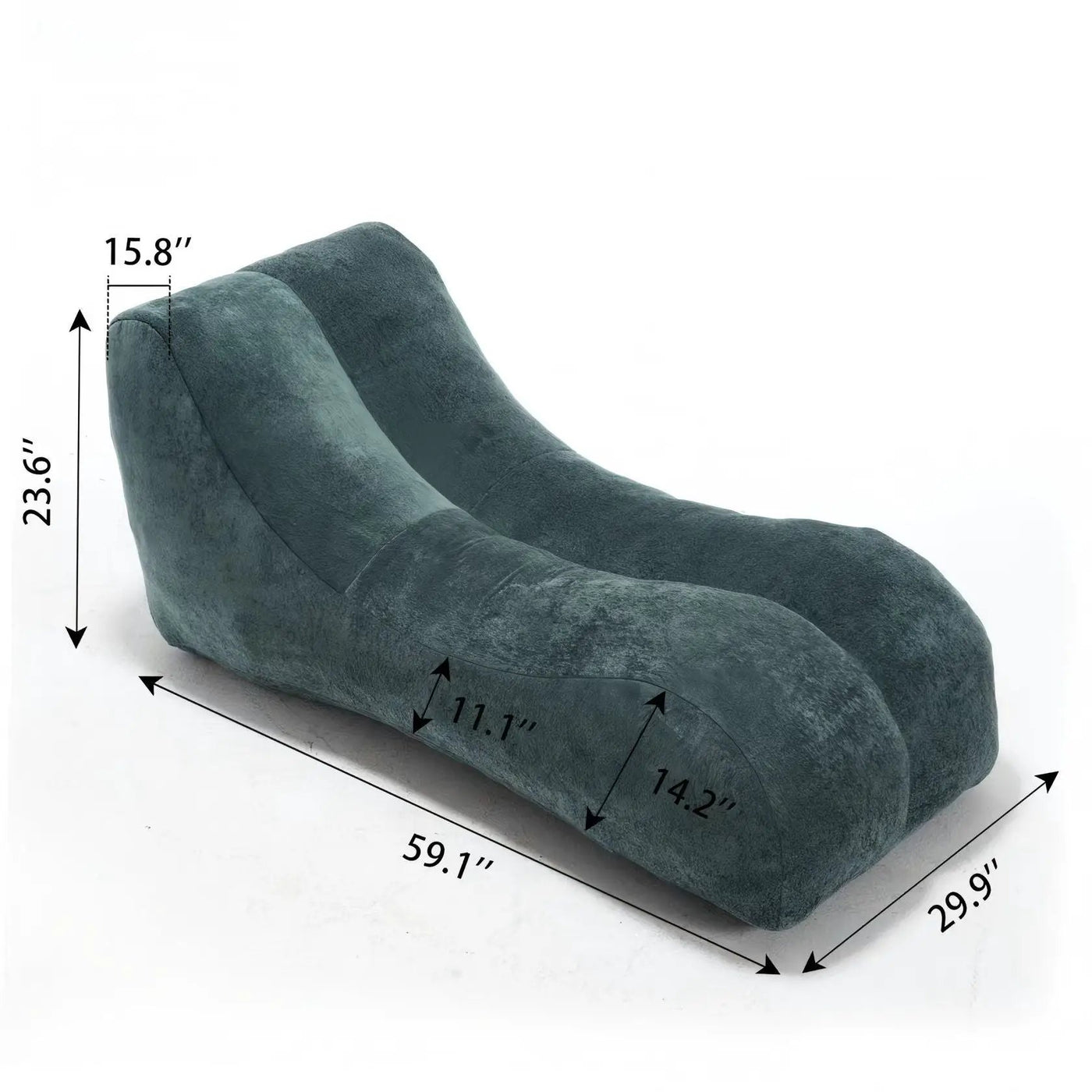 Creative Bean Bag Sofa Chair With High Quality Sponge Filling by HouseOfZazla