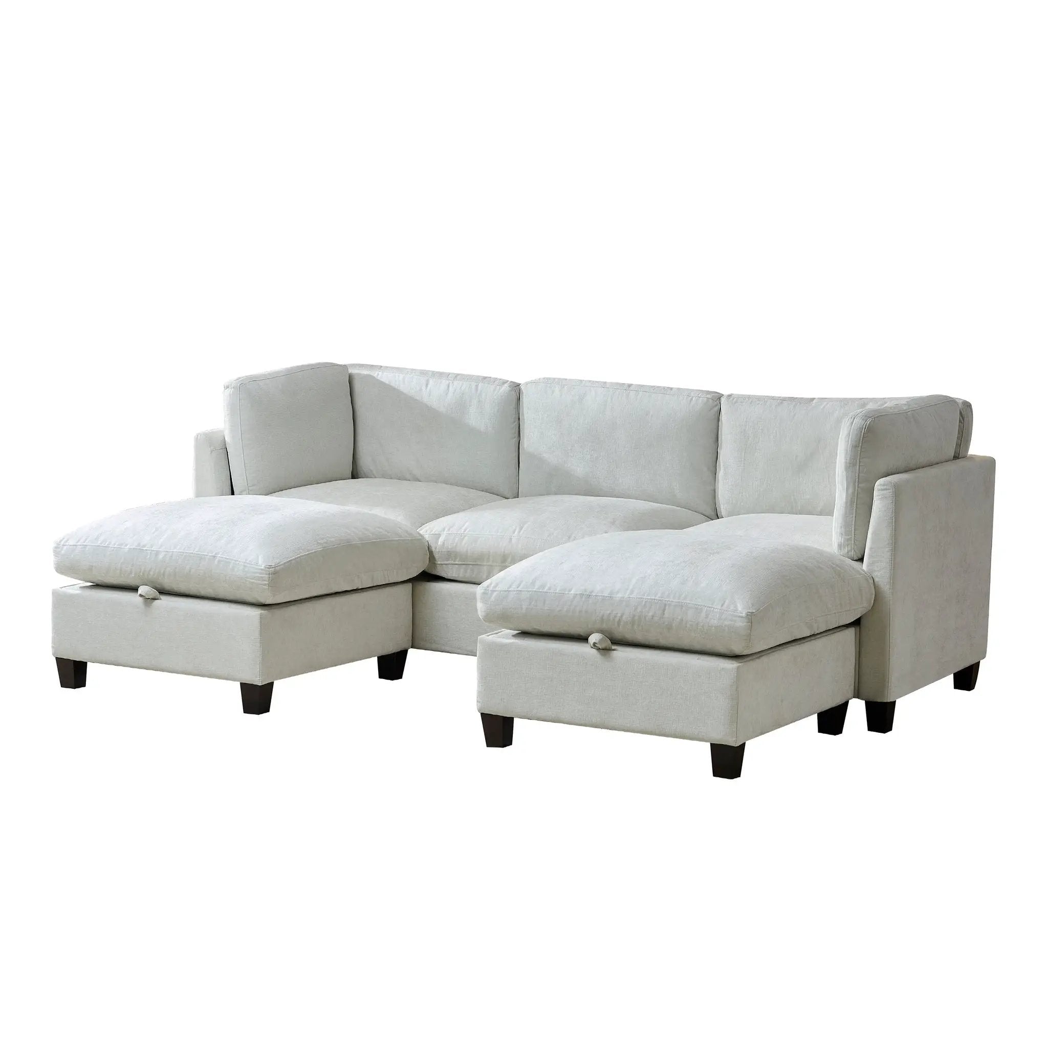 96.5" Sectional Couch for Living Room by HouseOfZazla