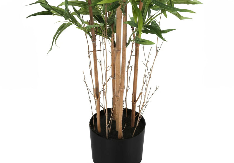 50" Tall Artificial Bamboo Tree, Potted Decorative Plant by HouseOfZazla