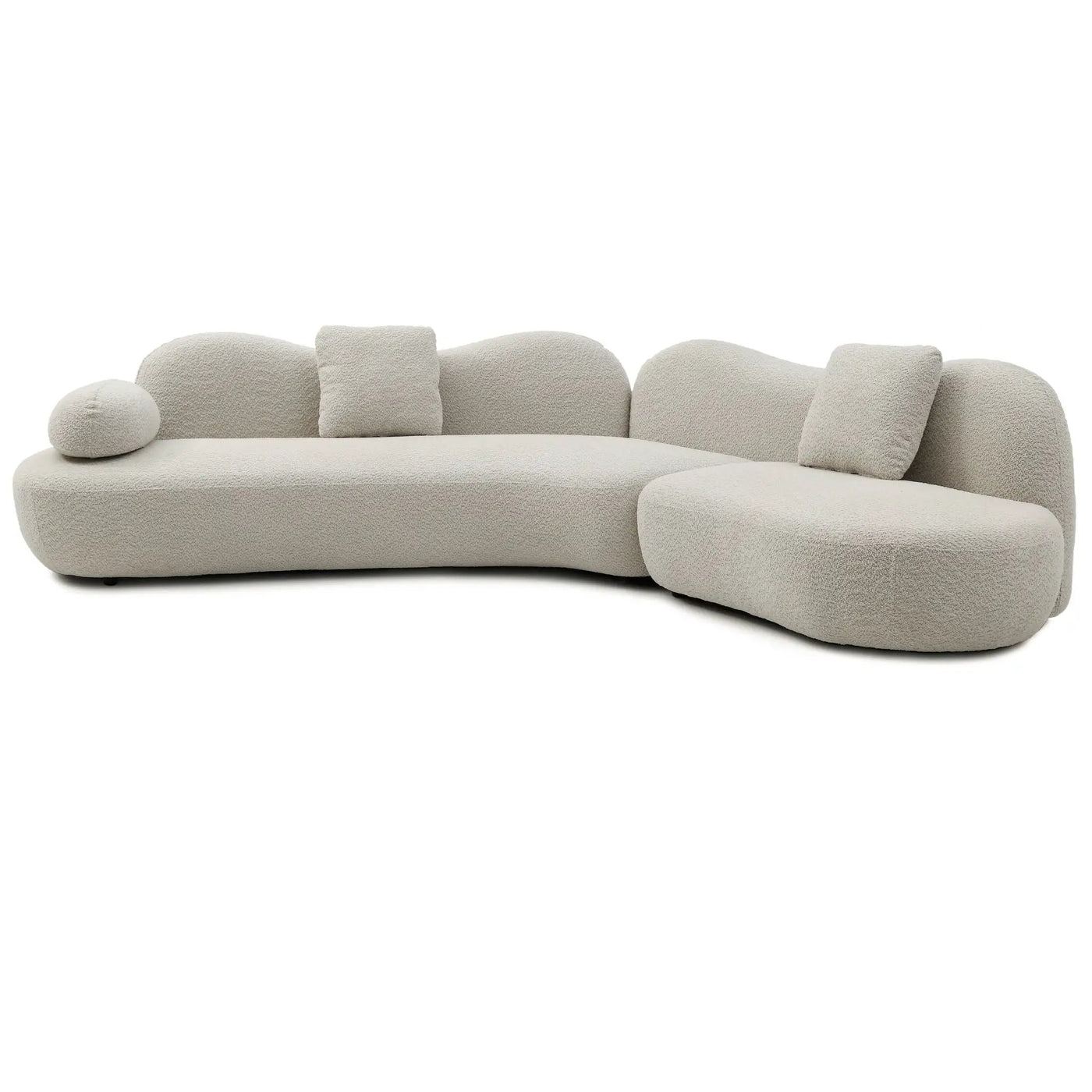 Modern Curved Modular 5 Seater Sofa by HouseOfZazla
