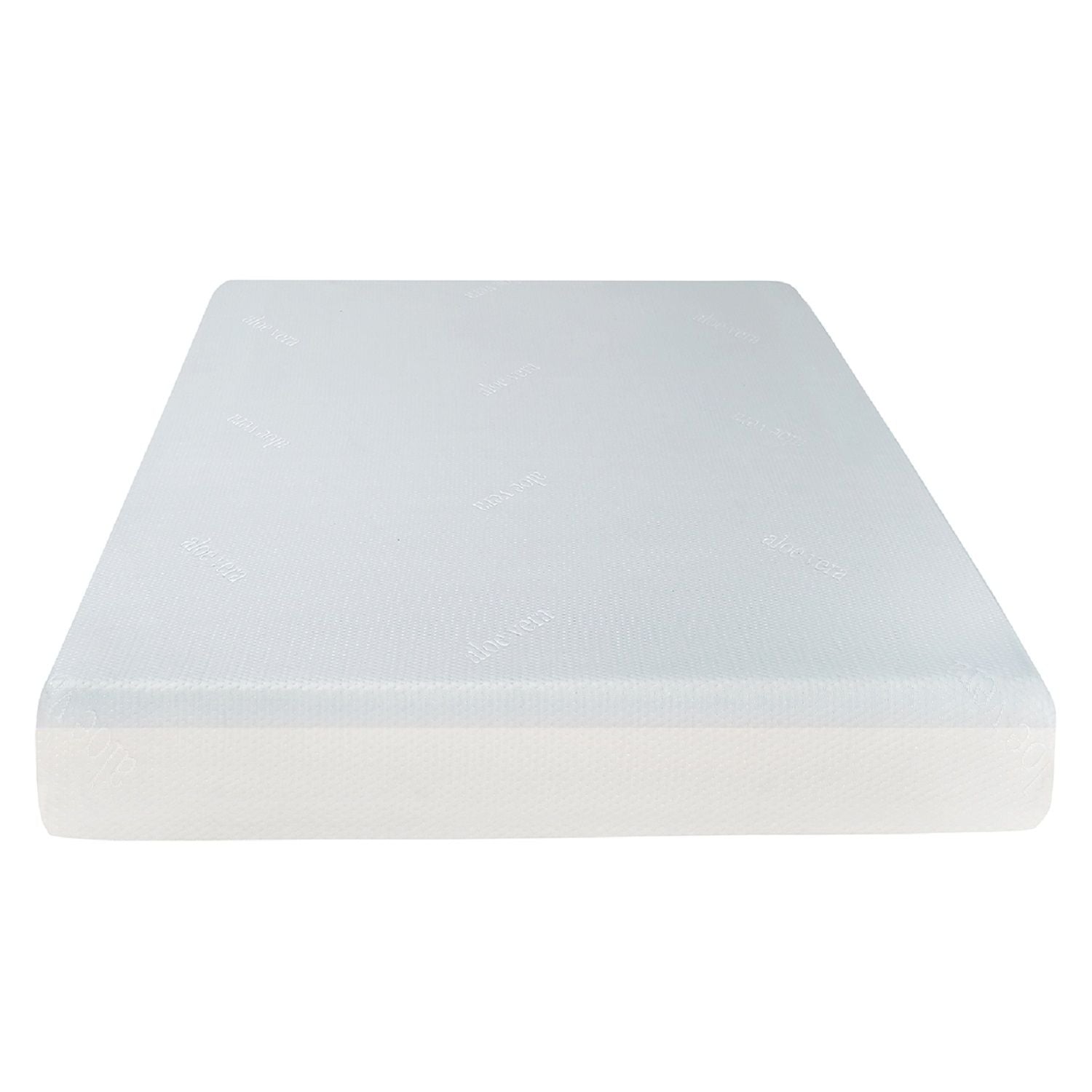 6" Firm Gel Memory Foam Mattress With Cooling Technology - White - Full by HouseOfZazla