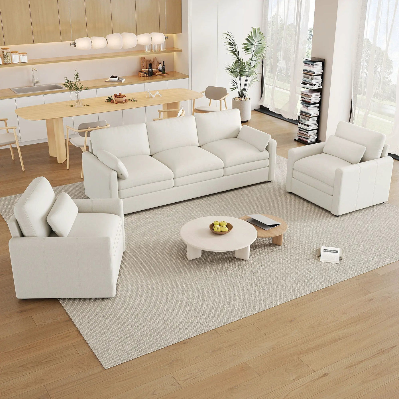Cloud Sofa Set Couch For Living Room by Unique Piece Furniture
