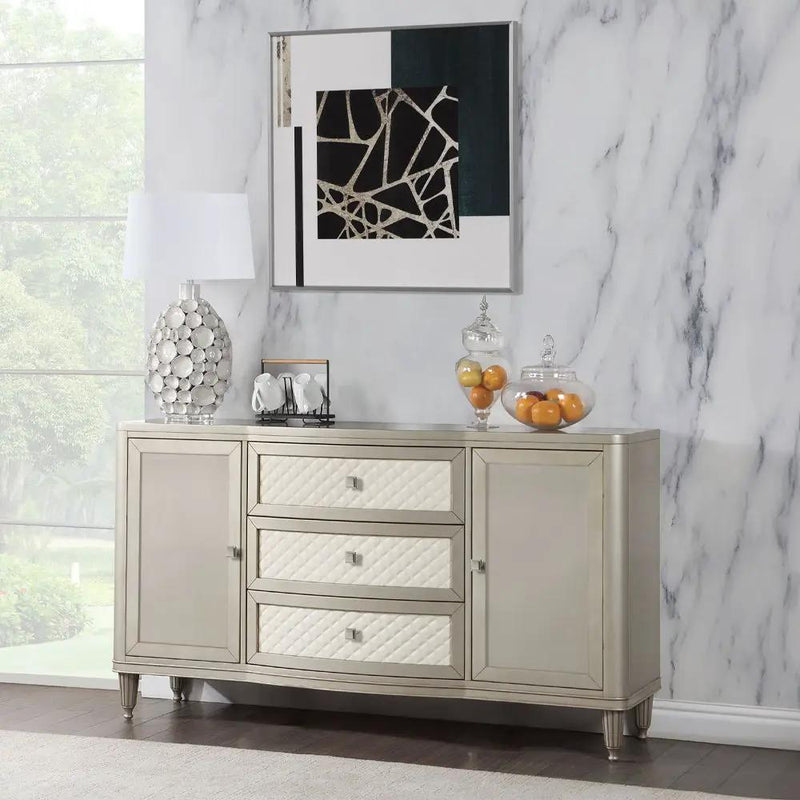 Kasa - Server - Champagne by Unique Piece Furniture