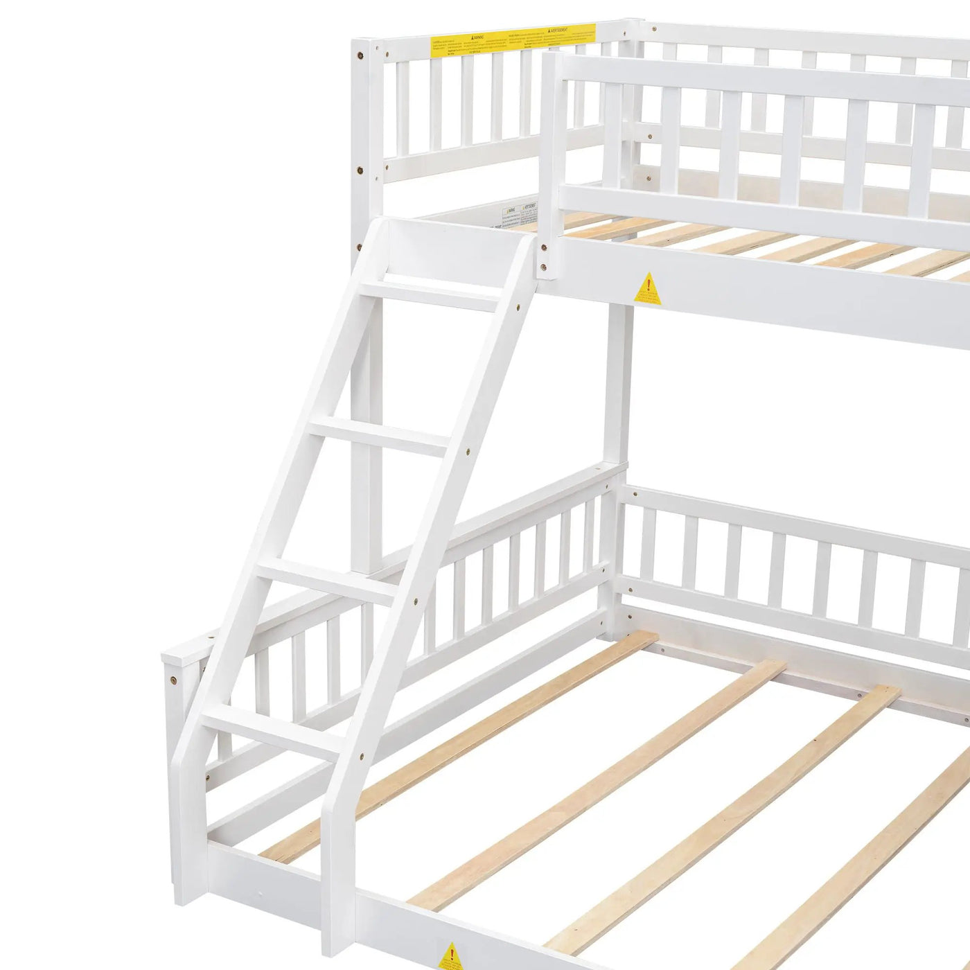 Bunk Bed With Ladder And Guardrails by HouseOfZazla
