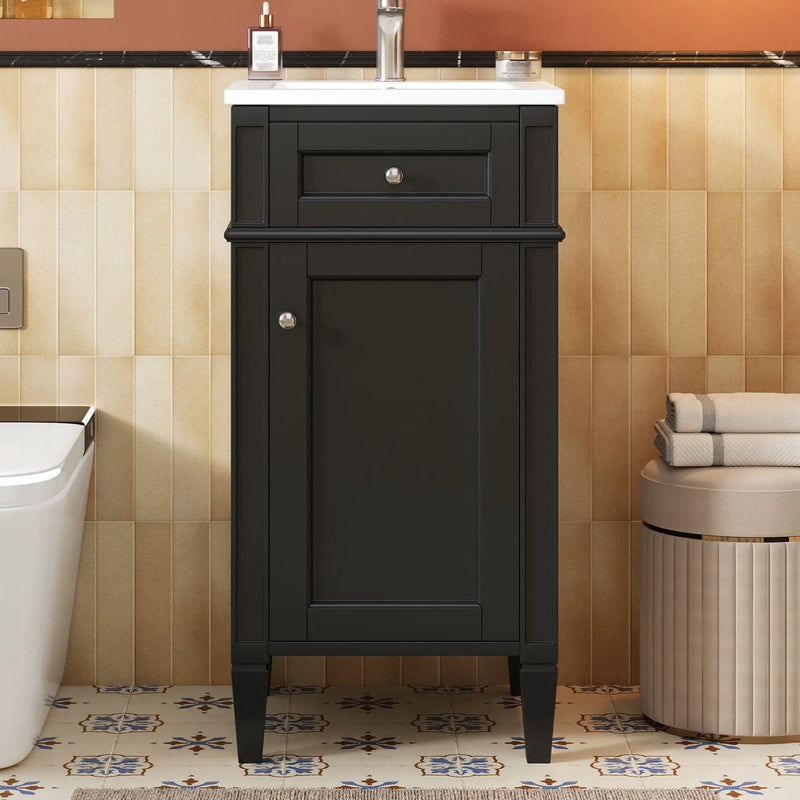 French Style Bathroom Vanity With Sink by Unique Piece Furniture