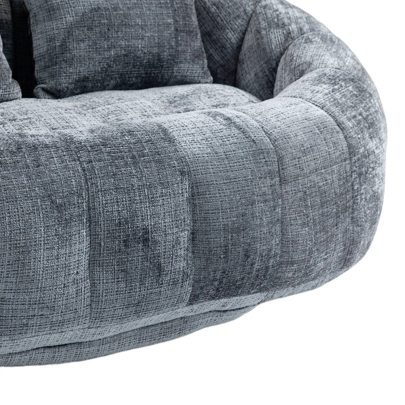 Bean Bag Lazy Sofa Durable Comfort Lounger by BLAKHOM