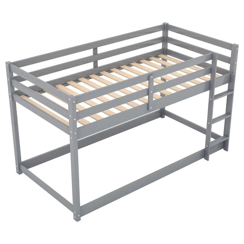 Floor Bunk Bed With Ladder by Unique Piece Furniture