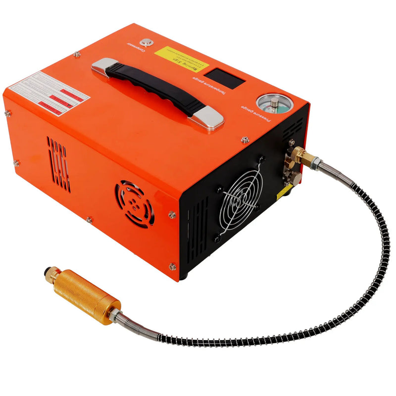 PCP Air Compressor, 4500PSI Portable PCP Airgun Compressor with Built-in Converter by HouseOfZazla