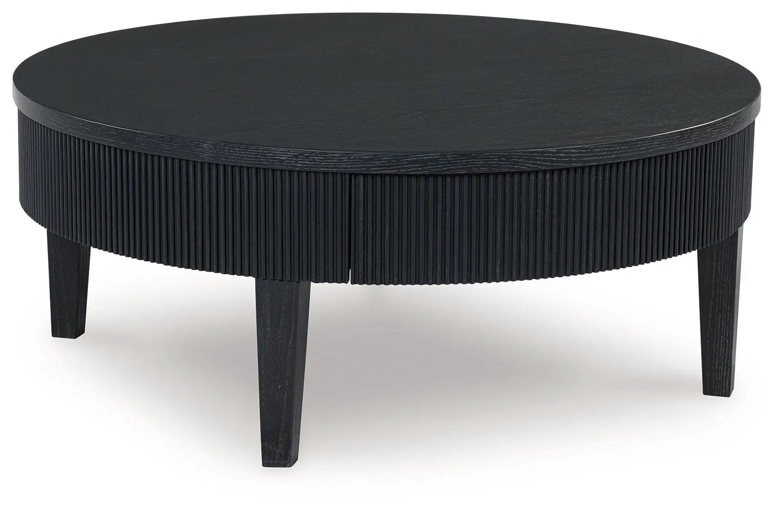 Marstream - Round Cocktail Table - Black by Unique Piece Furniture