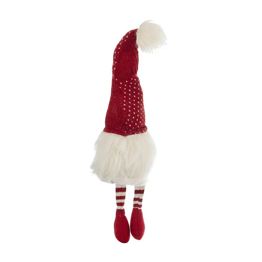 Christmas Gnomes Decorations, Christmas Table Home Ornaments For Holiday Party Gifts (Set of 2) - White / Red by HouseOfZazla