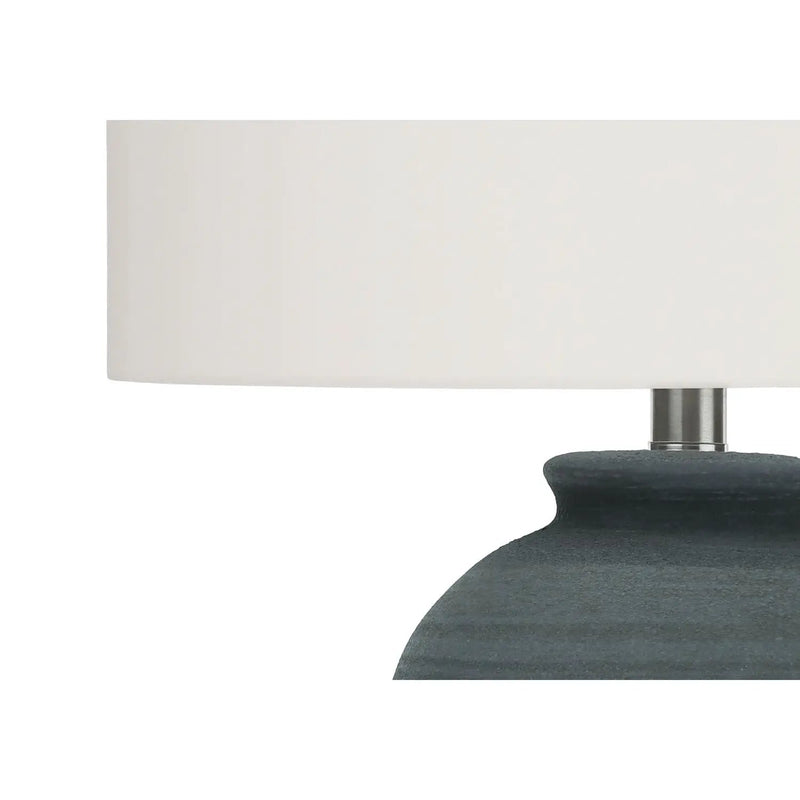 Lighting, Table Lamp, Ceramic, Contemporary - Blue by Unique Piece Furniture