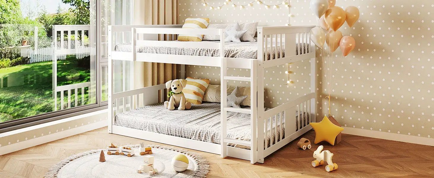 Bunk Bed With Ladder by Unique Piece Furniture
