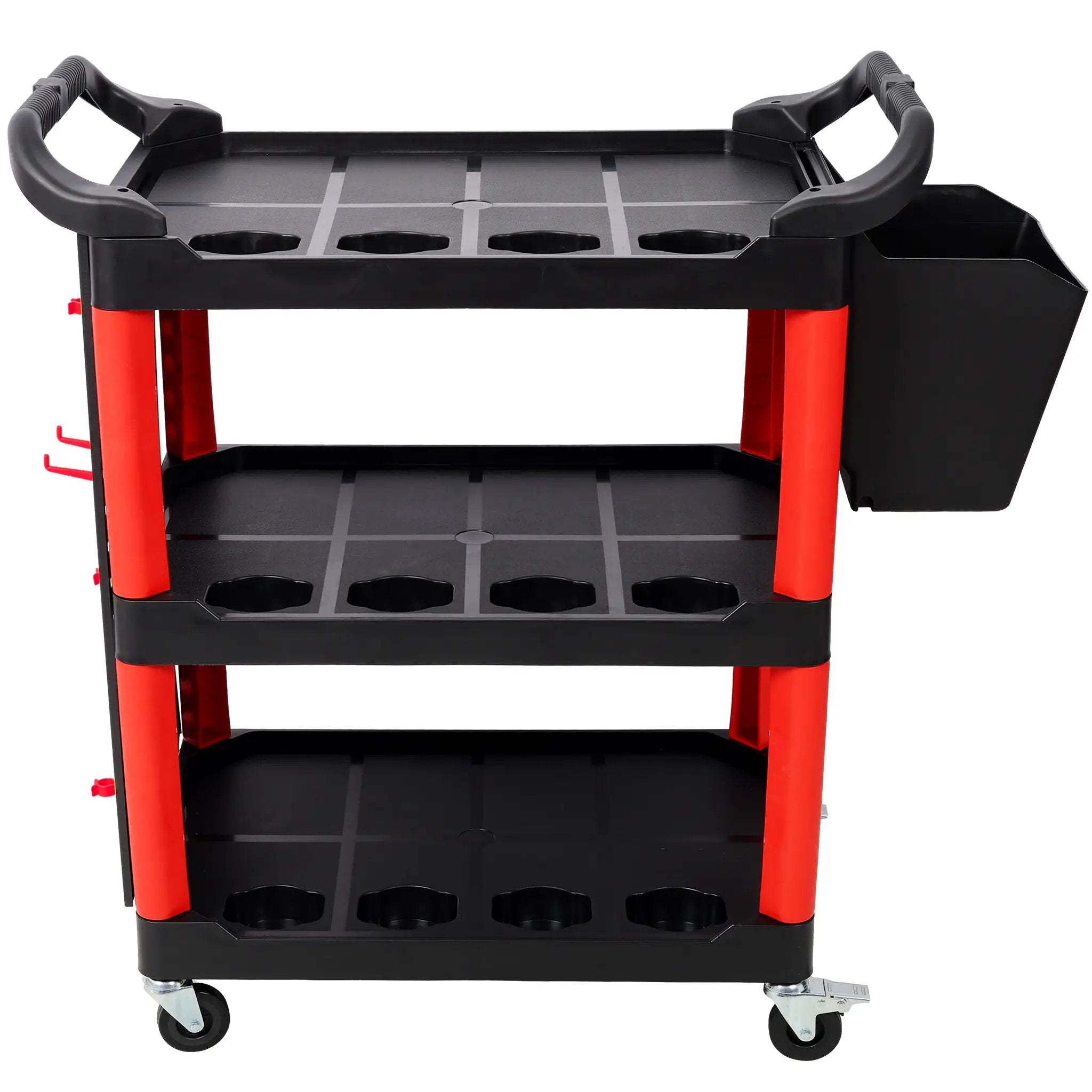 3 Tier Rolling Auto Detail Cart with Wheels by HouseOfZazla