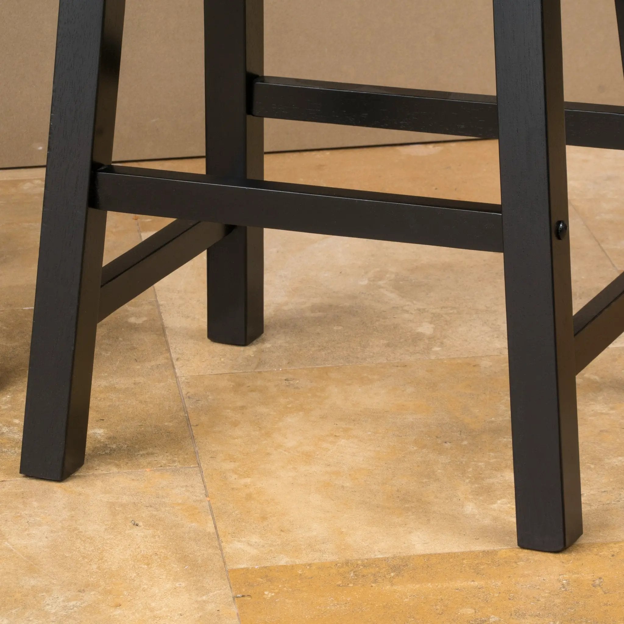 Wood 24" Saddle Stool by HouseOfZazla