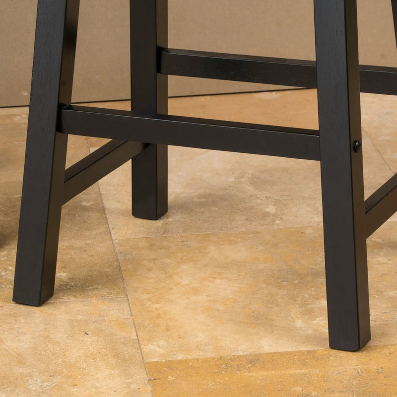 Wood 24" Saddle Stool by HouseOfZazla