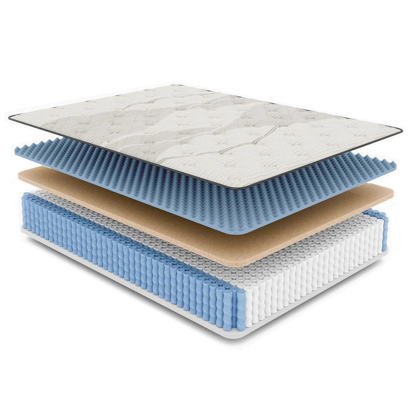 Diamond Nina Copper Cooling Supportive Hybrid Twin Mattress - Firm Feel by HouseOfZazla