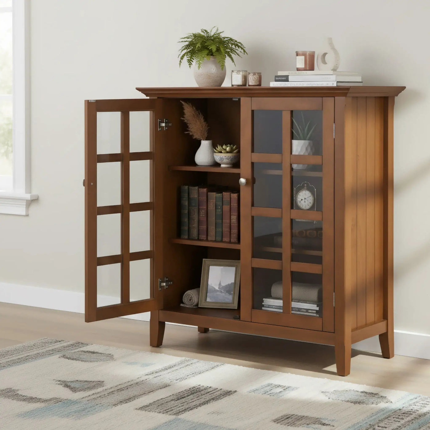 Acadian - Medium Storage Cabinet, Handcrafted by HouseOfZazla