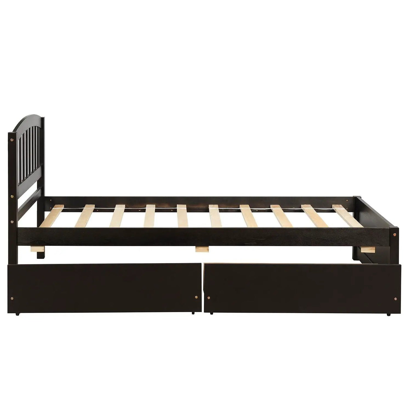 Platform Bed & Headboard, Footboard And Wood Slat Support by Unique Piece Furniture