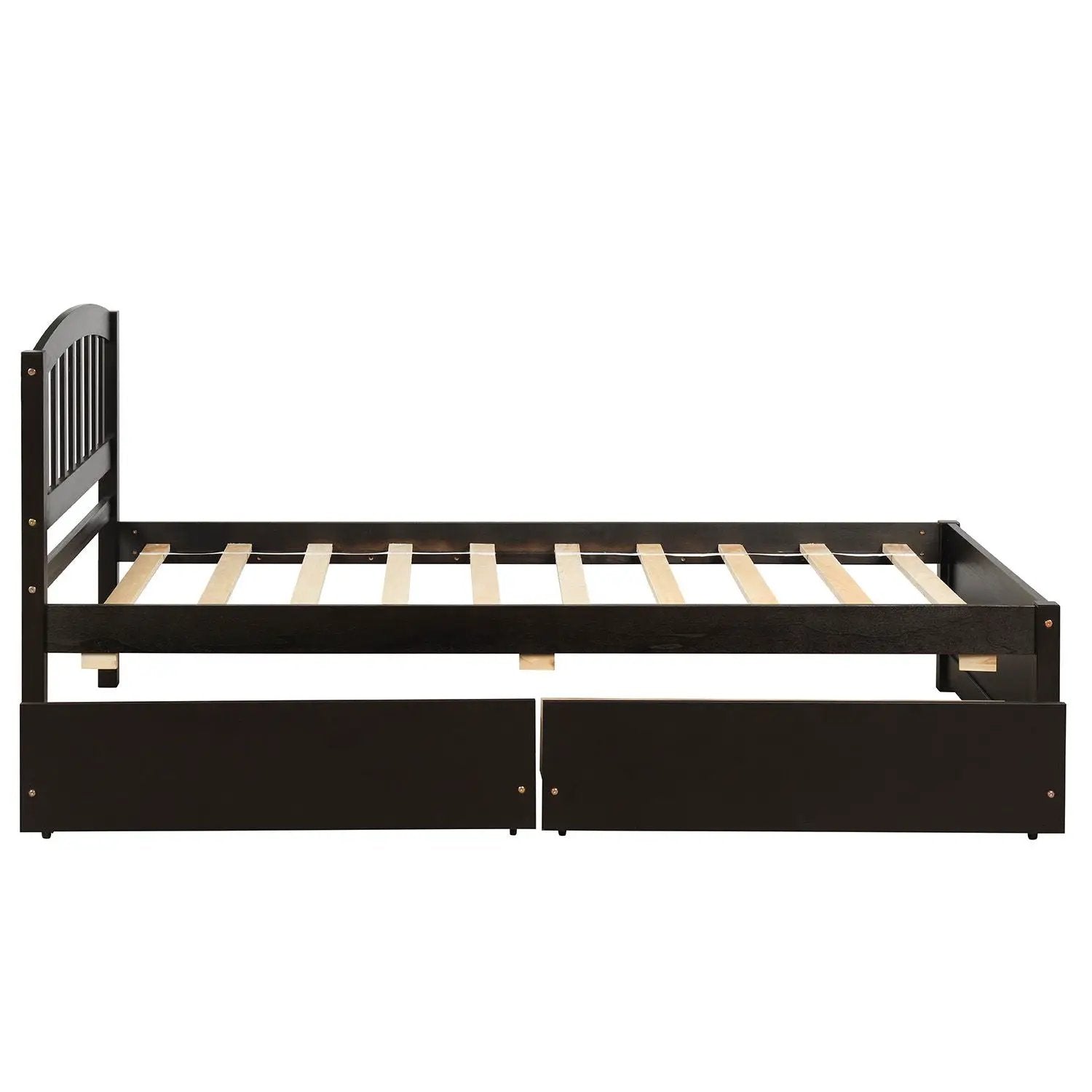 Platform Bed & Headboard, Footboard And Wood Slat Support by Unique Piece Furniture