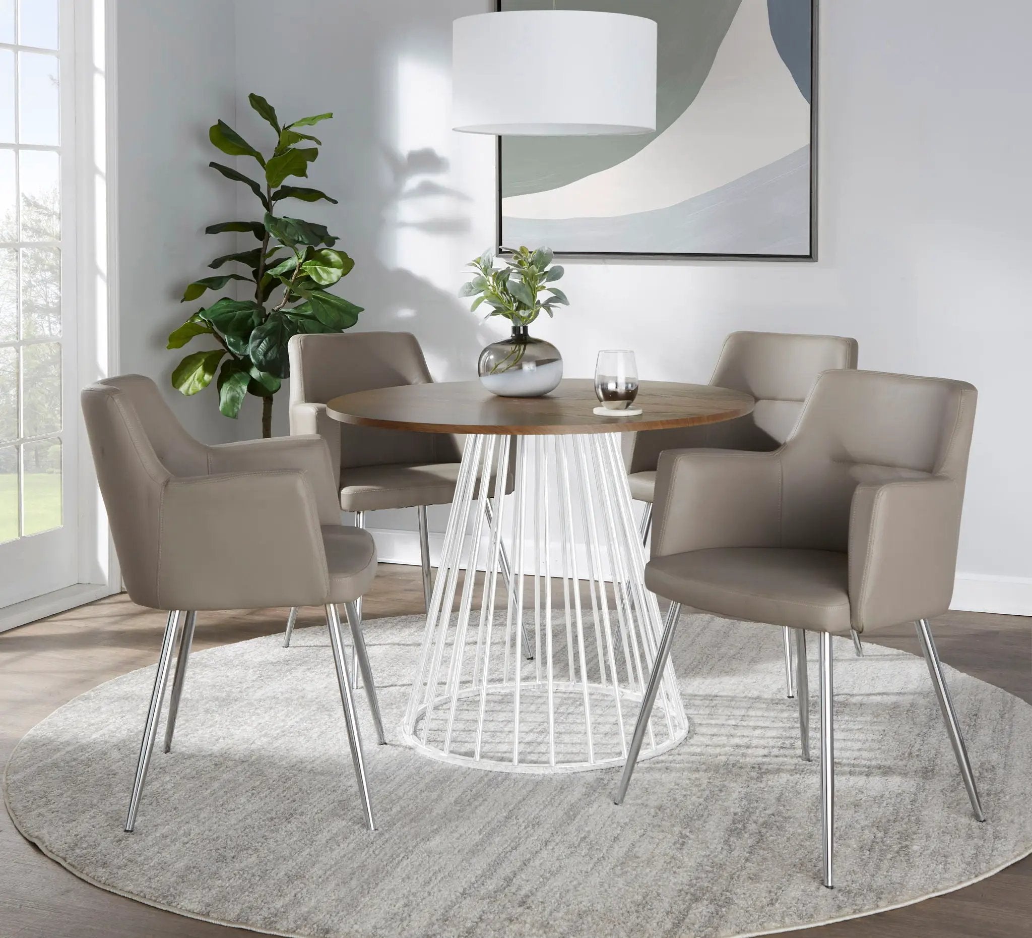Canary Cosmo - Contemporary Dining Table by Unique Piece Furniture
