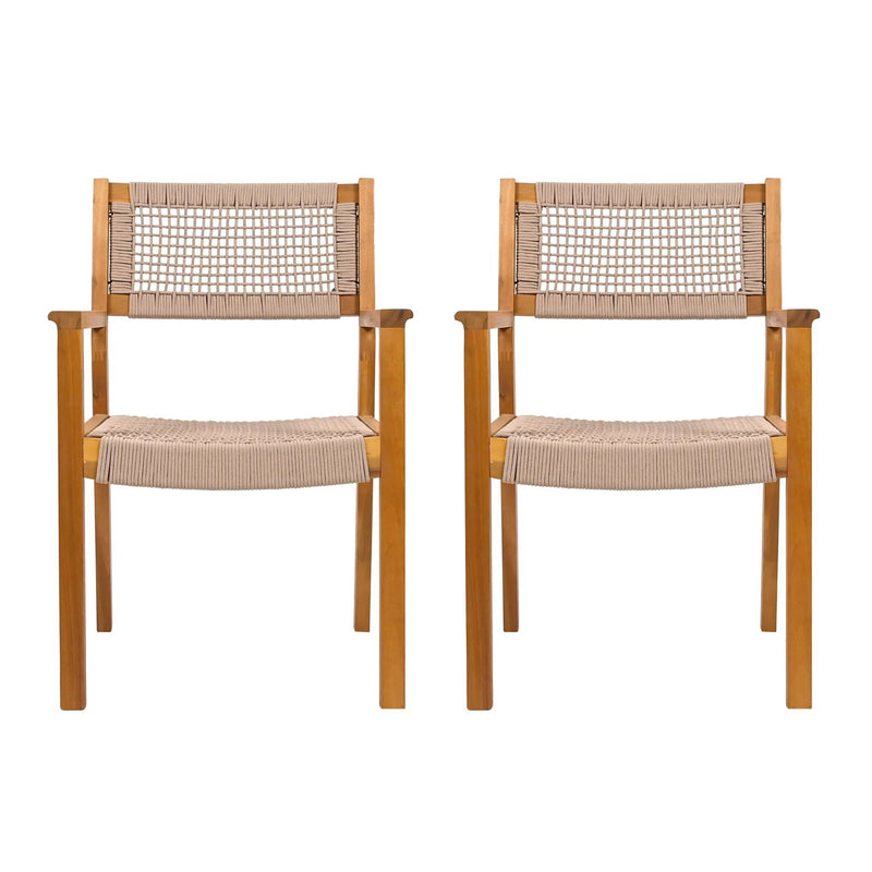 Outdoor Dining Patio Chairs (Set of 2) by HouseOfZazla