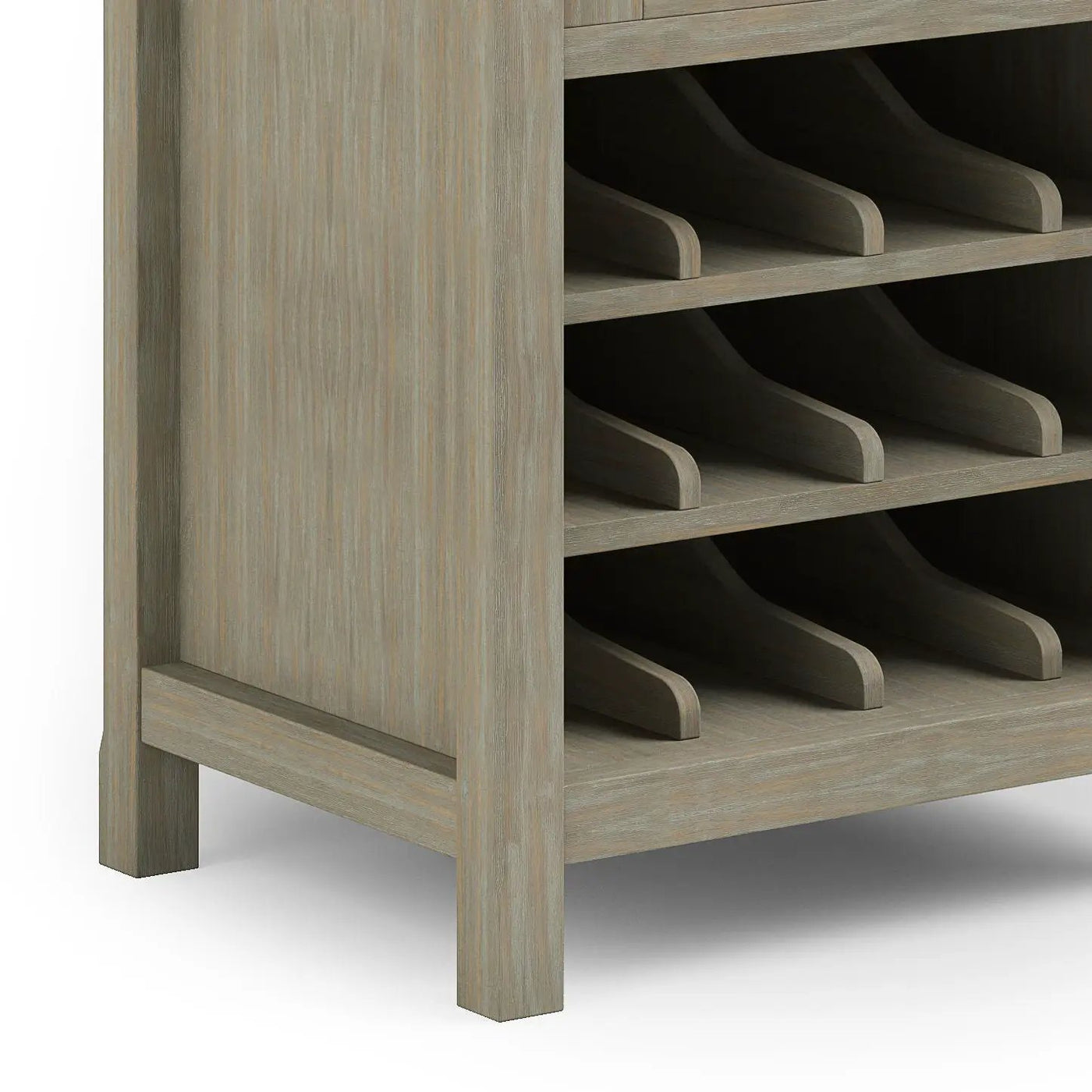 Avalon - High Storage, Wine Rack Cabinet by HouseOfZazla
