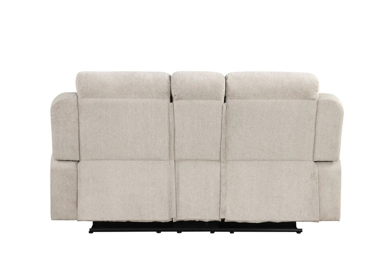 Galya - 3 Piece Living Room Set Sofa Loveseat Chair - Light Gray by HouseOfZazla