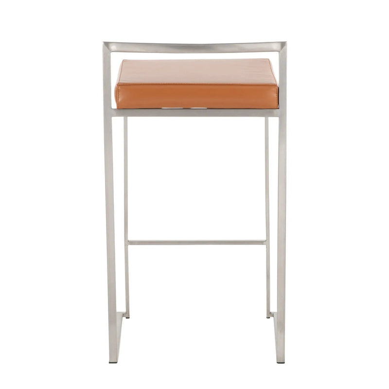 Fuji - Contemporary Elegant Stackable Counter Stool Set by HouseOfZazla