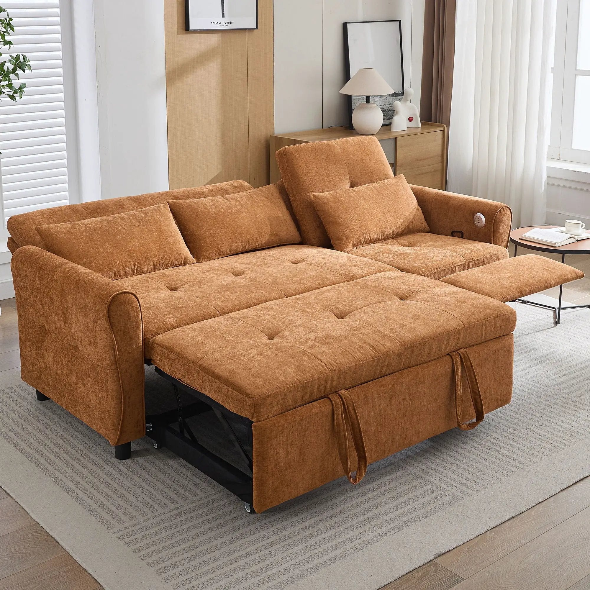 3 Seater Sofa Bed And Reversible Recliner by HouseOfZazla