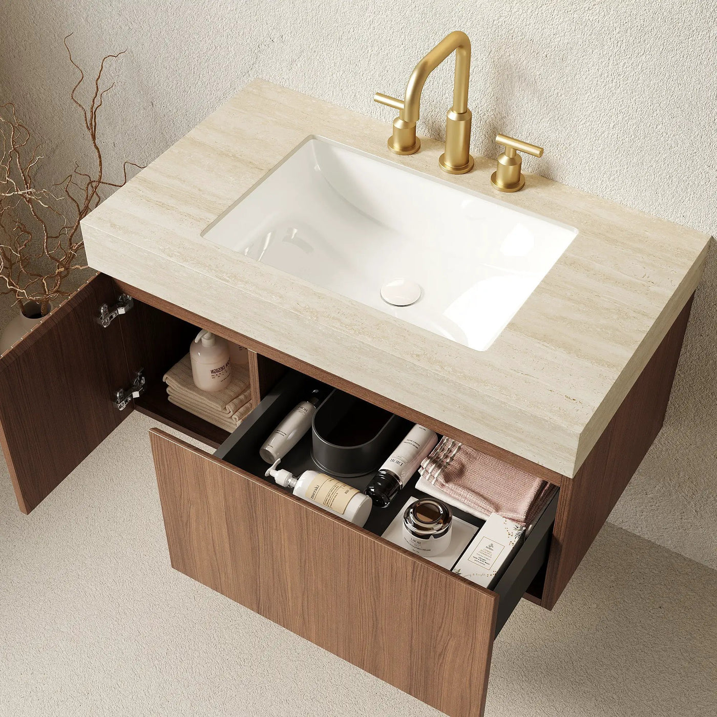MURI 36" Bathroom Vanity & Sink by HouseOfZazla