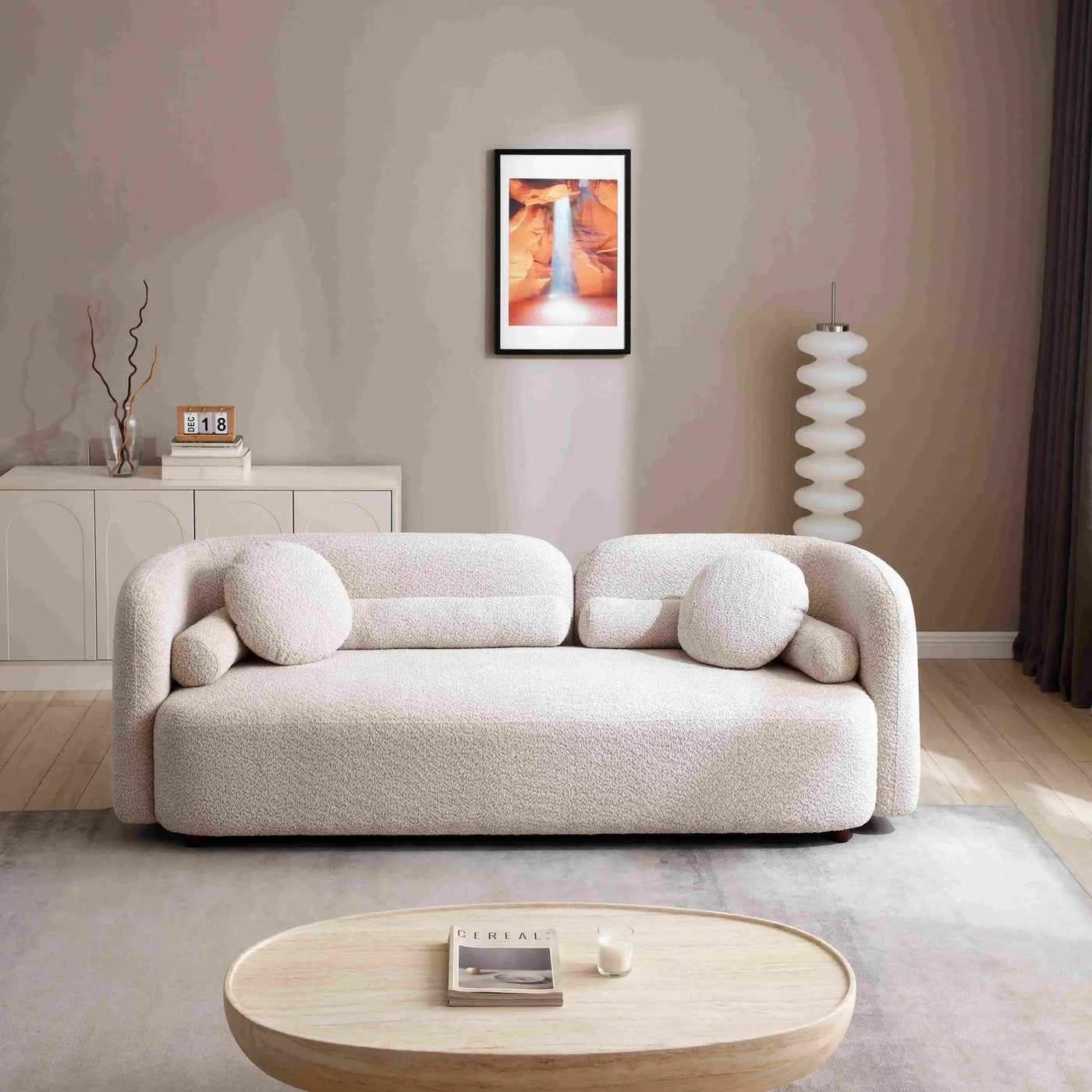 Luxury Modern Couch, 3 Seater Sofa For Living Room by Unique Piece Furniture