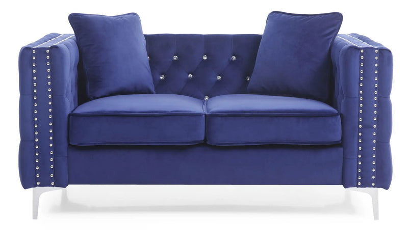 Elegant Track Arm Loveseat by Unique Piece Furniture