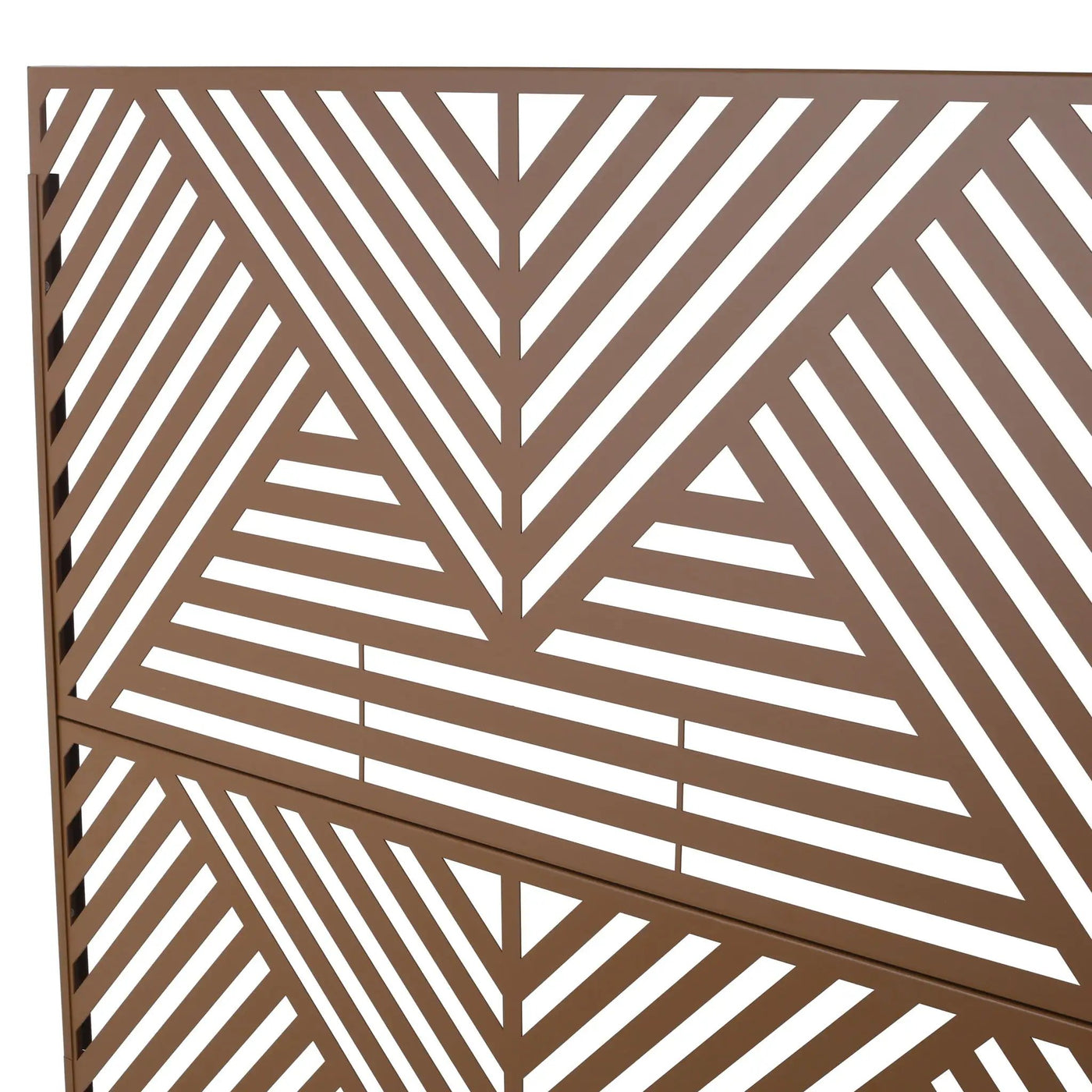 Freestanding Outdoor & Indoor Freestanding Metal Privacy Screen by HouseOfZazla