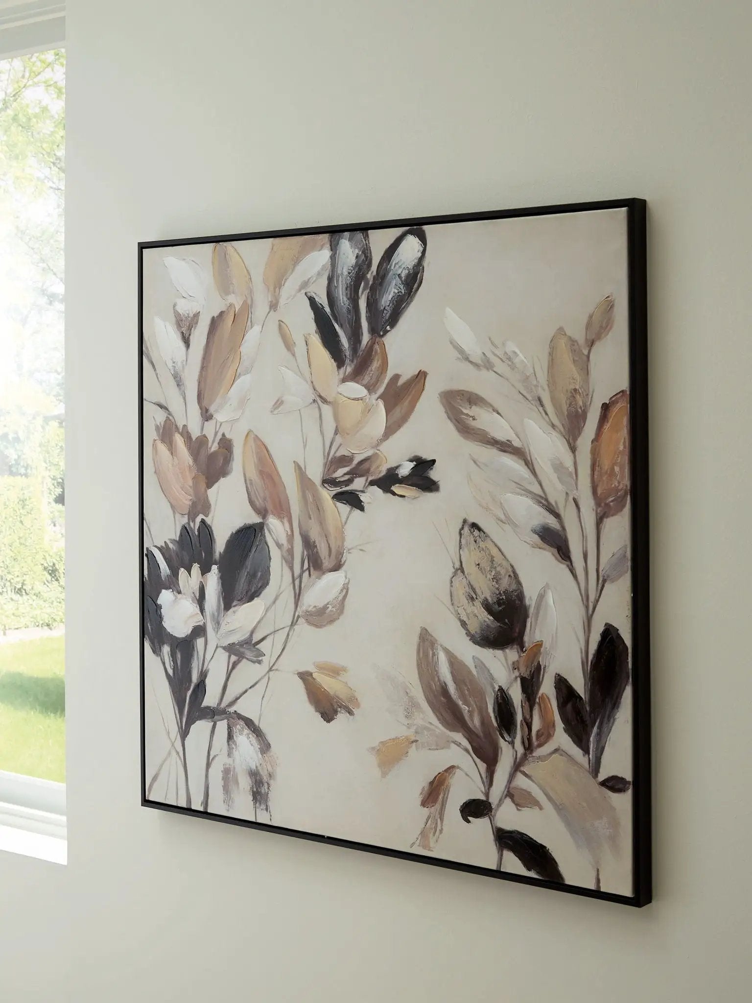 Trulow - Wall Art - Tan / Brown / Black by Unique Piece Furniture