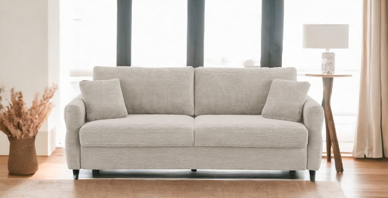 Haran Fabric Pull-Out Sleeper with Storage by HouseOfZazla