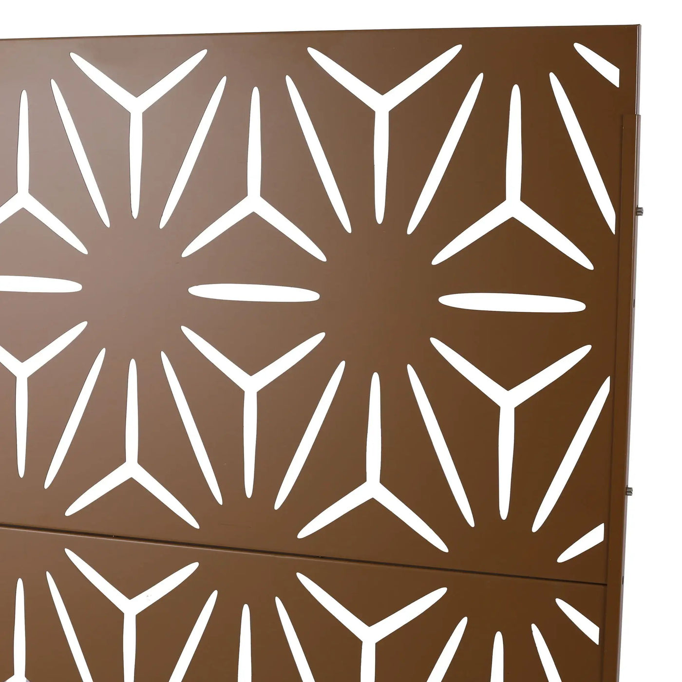Outdoor & Indoor Metal Privacy Screen, Freestanding Decorative Panels by HouseOfZazla